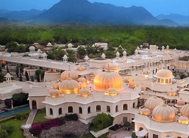 L'Hotel Oberoi Udaivilas de luxe a Udaipur Rajasthan Image