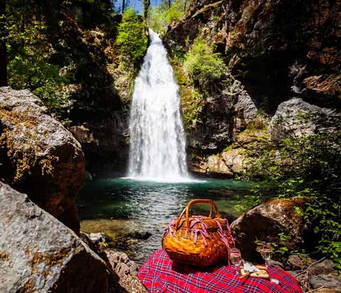 Netravali Waterfall - A Popular Tourist Attraction in South Goa, India.