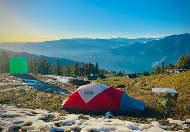 Krishansar Lake Camping